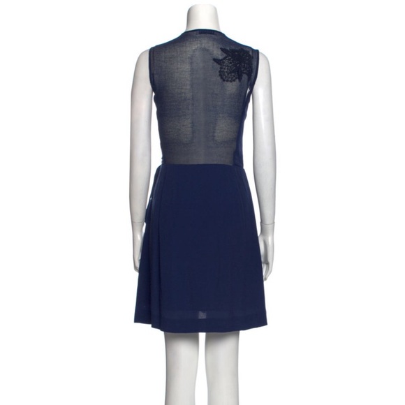 Navy blue Sandro dress - Picture 2 of 4